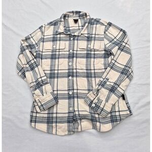 Patagonia Womens Size Small Flannel Shirt Plaid Organic Cotton Button Down Top